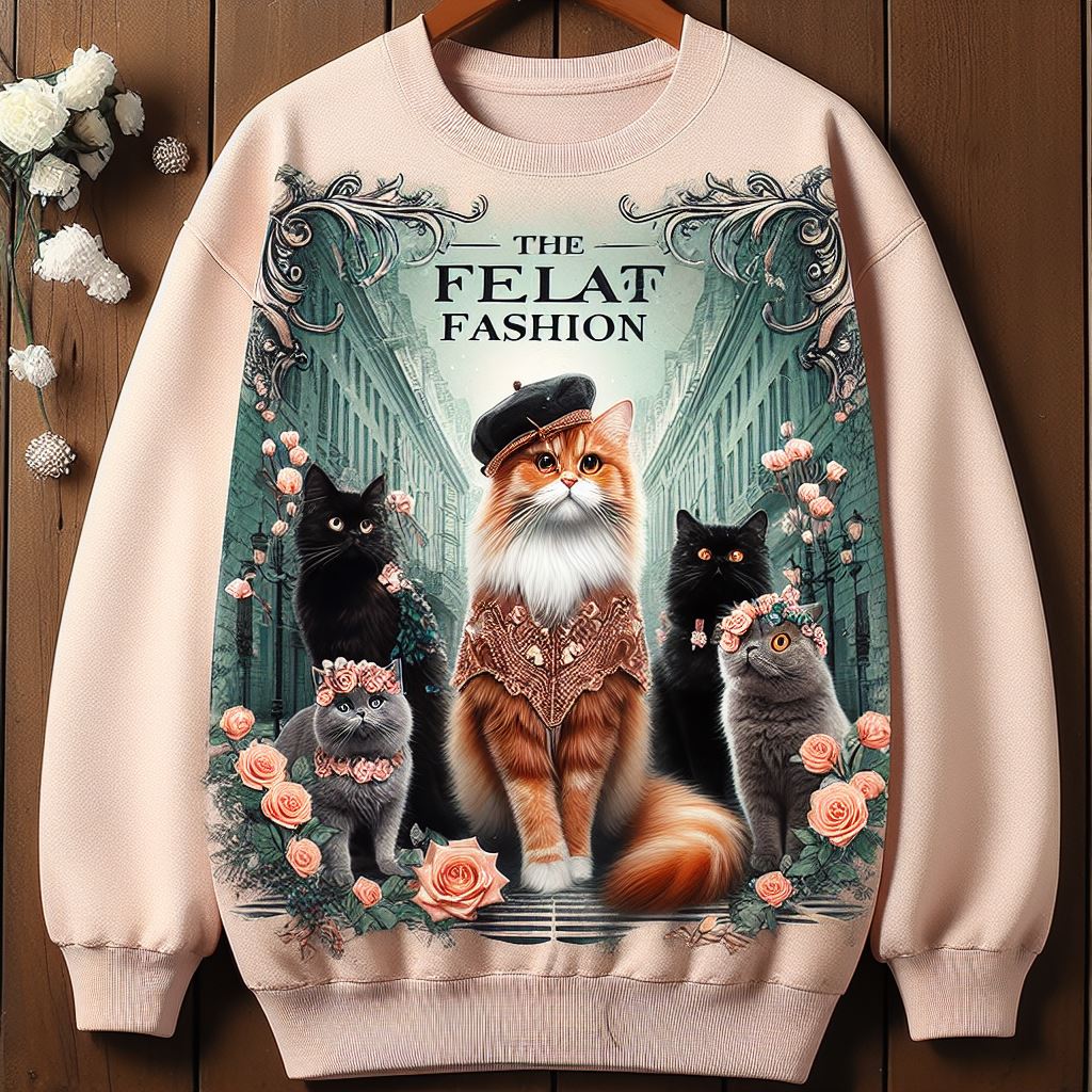 Unleashing Feline Fashion: Dive into the World of Cat Sweatshirts