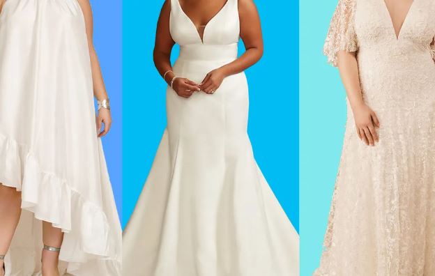 Ideas in choosing the right plus size designer dresses for a wedding